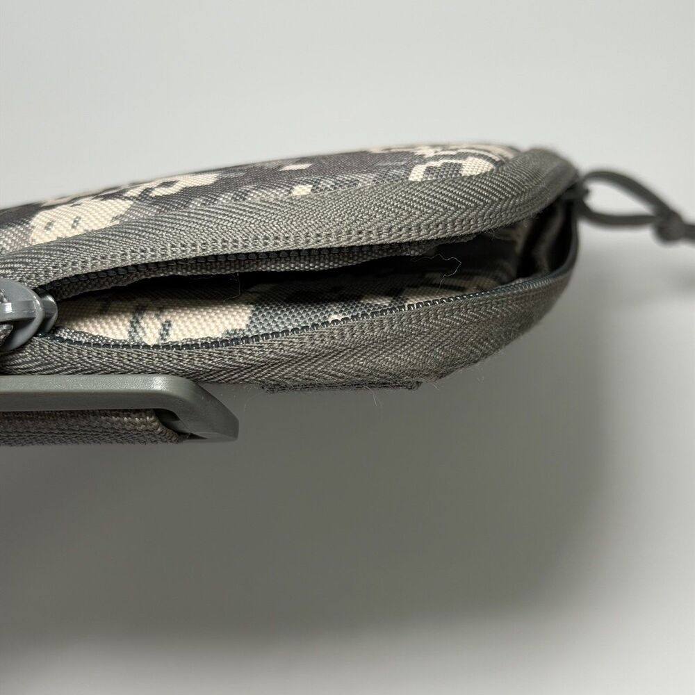 Military Tactical Molle Pouch Utility Pack Bag Hunting Gray Camo Hiking Outdoors - Picture 3 of 10